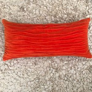 Orange Lumbar pillow